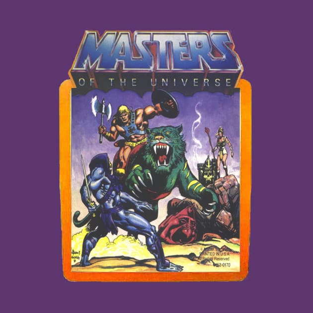 He-Man Masters of the Universe Battle Scene with Skeletor by jackandcharlie