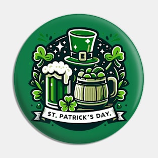 ST Patricks Day Pin