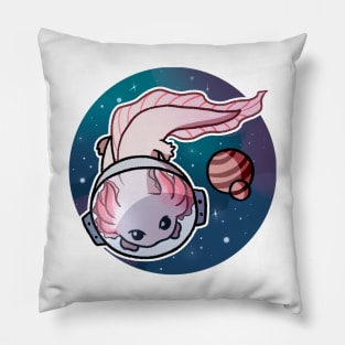 Space Axolotl Pillow