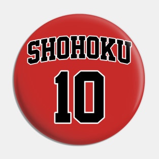 Basketball team n°10 Pin