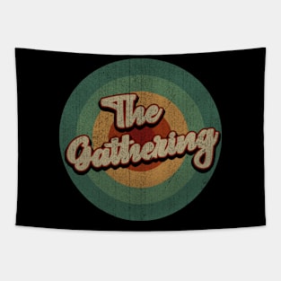 Circle Retro Vintage The Gathering Tapestry