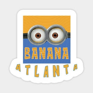 MINION BANANA USA ATLANTA Magnet