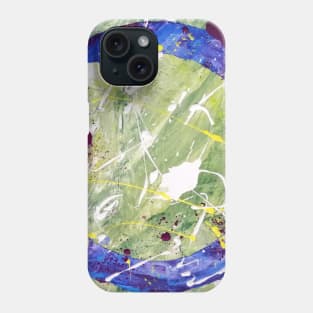 Jones Does Art | Circle | Acrylic on Canvas Phone Case