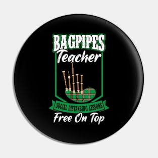 Bagpipes Teacher - Bagpiper Pin