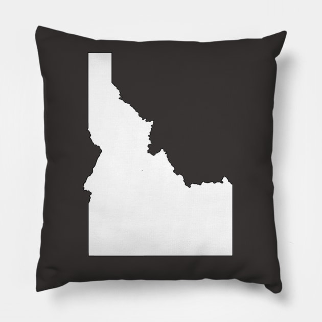 State of Idaho Pillow by MacGordonsEmporium