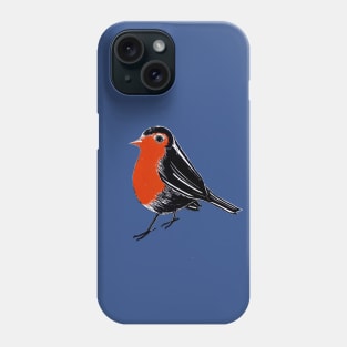 Christmas Robin Holiday design Phone Case