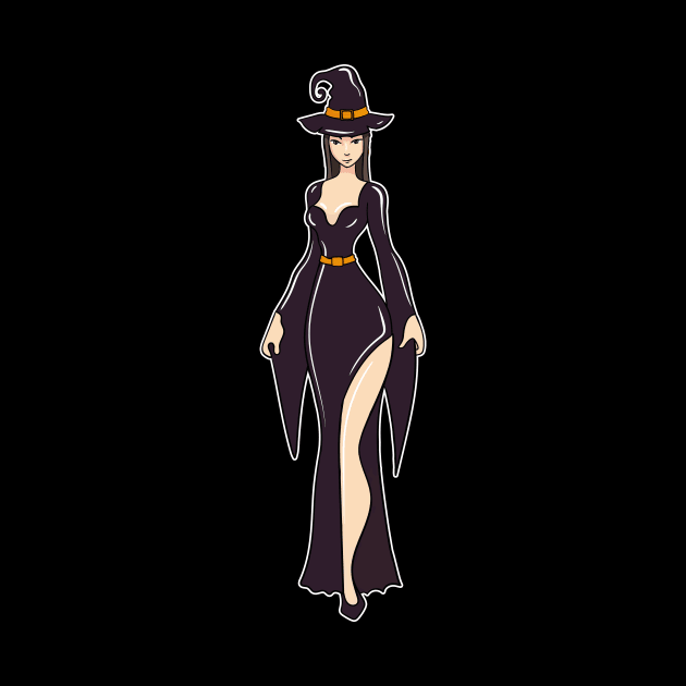 Sexy Witch by LetsBeginDesigns