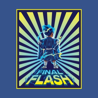 Dragonball Super Vegeta Final Flash Funny T-Shirt