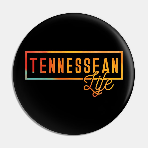 US State Tennessean Life Souvenir Pin by bluerockproducts