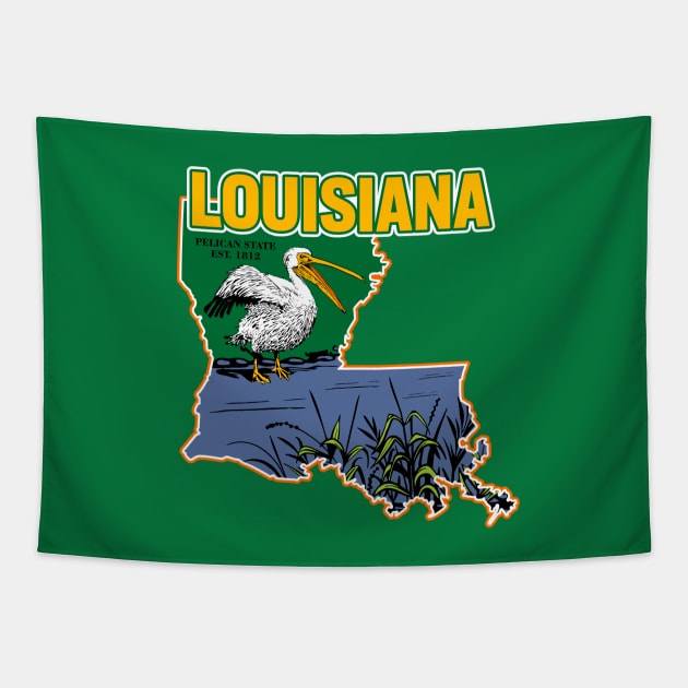 Louisiana and vintage Tapestry by My Happy-Design