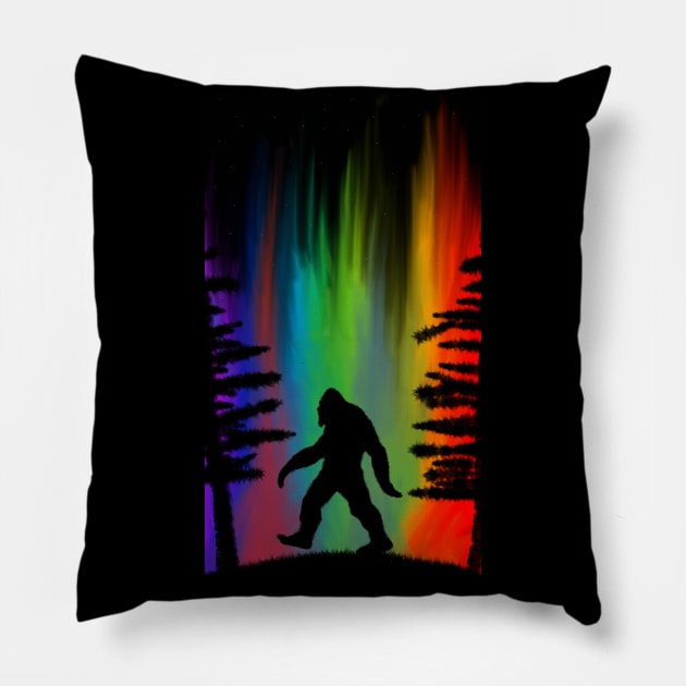 Bigfoot Pillow by timlewis