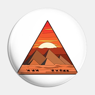 Great Pyramids Pin