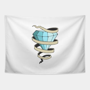 Wedding Bridal Diamond Illustration Tshirt Tapestry