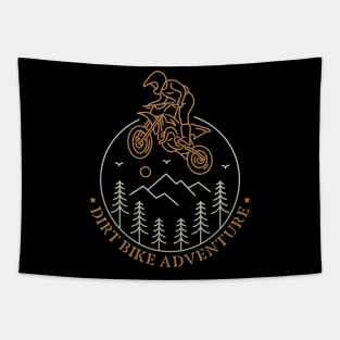 Dirt Bike 3 Tapestry