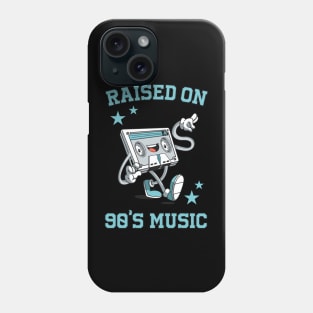 Raised on 90's Music: Funny Retro Cassette Tape Phone Case