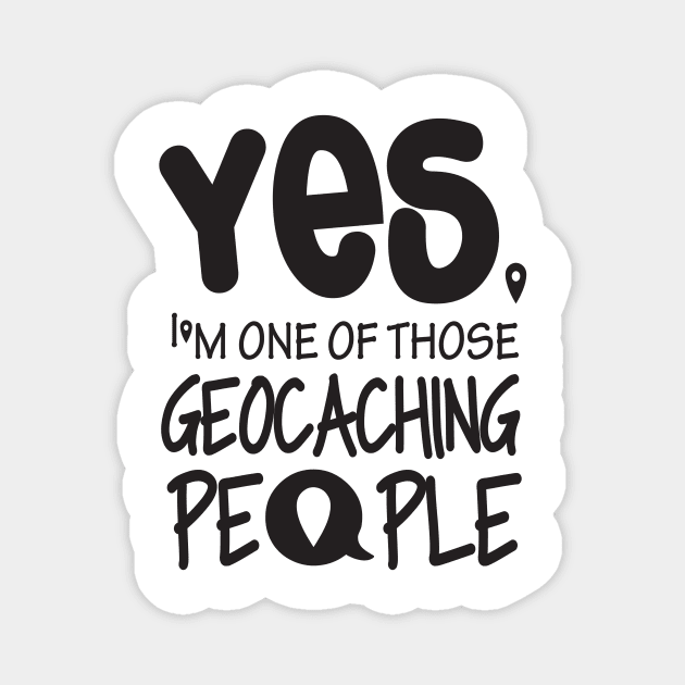 I'm one of those geocaching people Magnet by nektarinchen