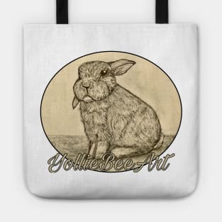 Grumpy Bunny - Limited Release : YollieBeeArt Tote