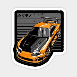 Supra 2JZ JDM Tuning Car 90s Racing Magnet