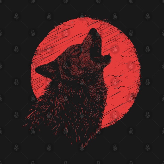 Howling Wolf by Yopi