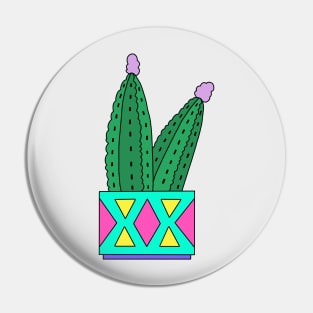 Cute Cactus Design #69: Dill Pickle Cacti Pin