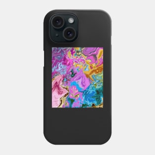 Liquified Flowers Phone Case