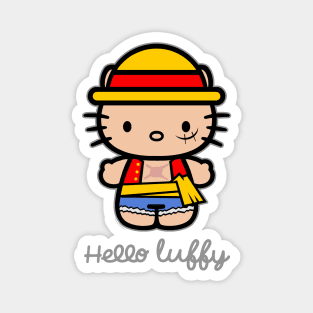 HELLO LUFFY Magnet