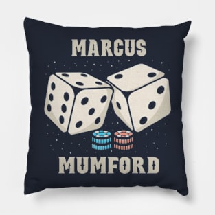 Dice marcus mumford Pillow