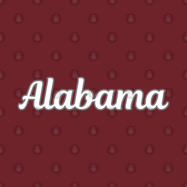 Alabama Script by twothree