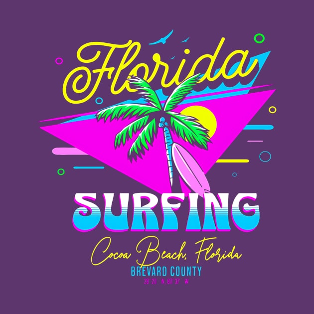 Floria Surfing Cocoa Beach by Moipa