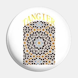 Tangier city Pin
