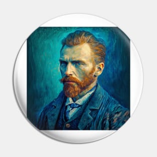 Tribute to Vincent Van Gogh Pin