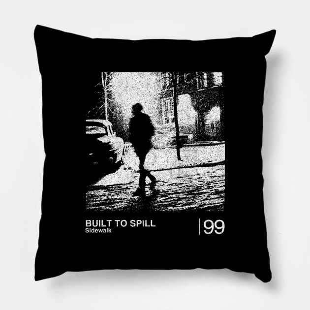 Sidewalk / Minimalist Graphic Fan Artwork Design Pillow by saudade