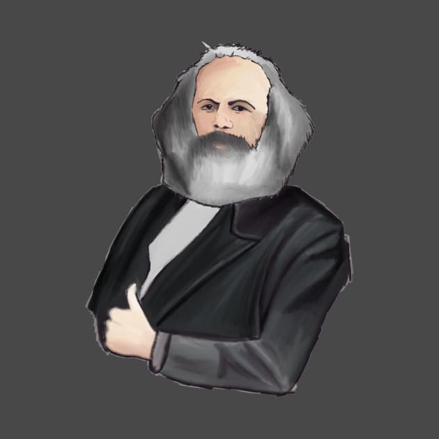 Karl Marx by TheRainbowPossum