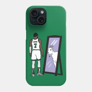 Jaylen Brown Mirror GOAT Phone Case