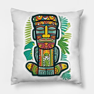 Easter Island face Pillow