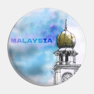 Happy Malaysia Day Pin