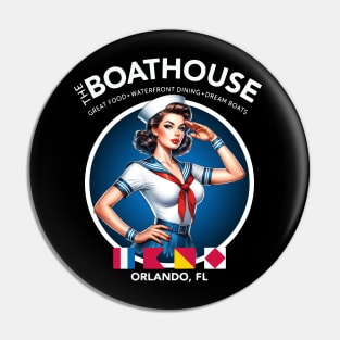 The Boat House Restaurant and Bar Orlando Florida Pin