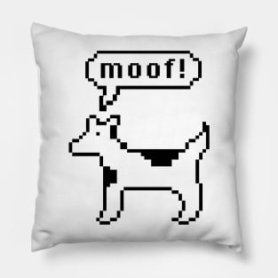 Clarus "moof!" Pillow