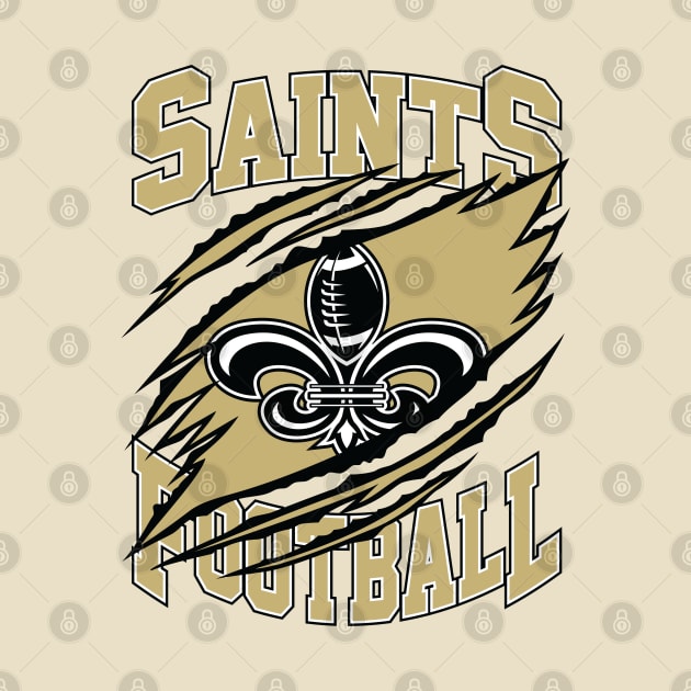 NOL Saints Football by Cemploex_Art