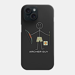 Funny Mens Archery Design Phone Case