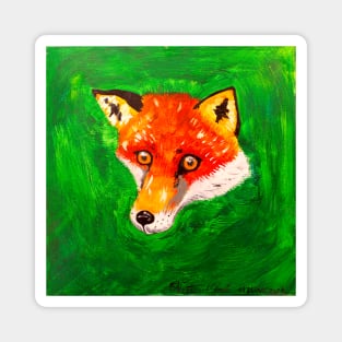 Fox Face Magnet