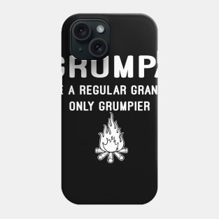 Mens Grumpa Like A Regular Grandpa Only Grumpier Phone Case