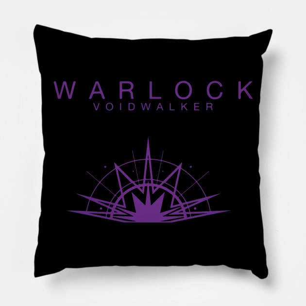 Warlock - Voidwalker Pillow by GraphicTeeShop