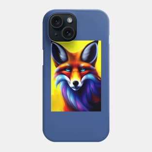 CUTE MULTICOLOURED FOX Phone Case