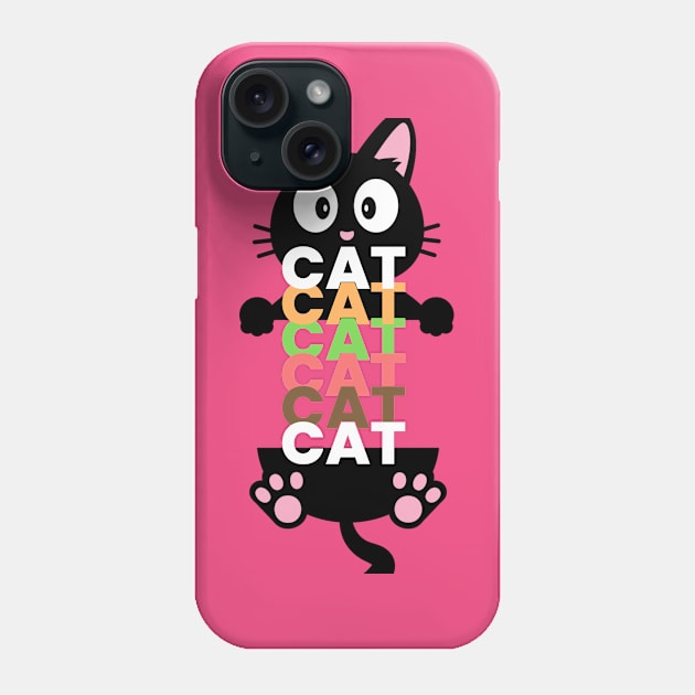 Cat cat fuuny Phone Case by Funnysart