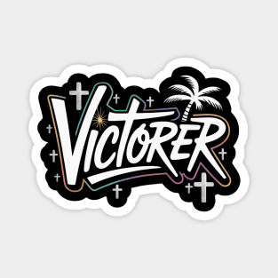 VICTORER – Neon Graffiti Christian Street Art Magnet