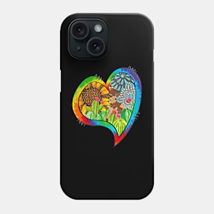 hippie love Phone Case