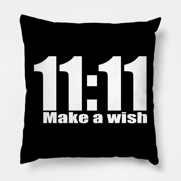 Make a wish | Angel number 1111 Pillow by Dope_Design