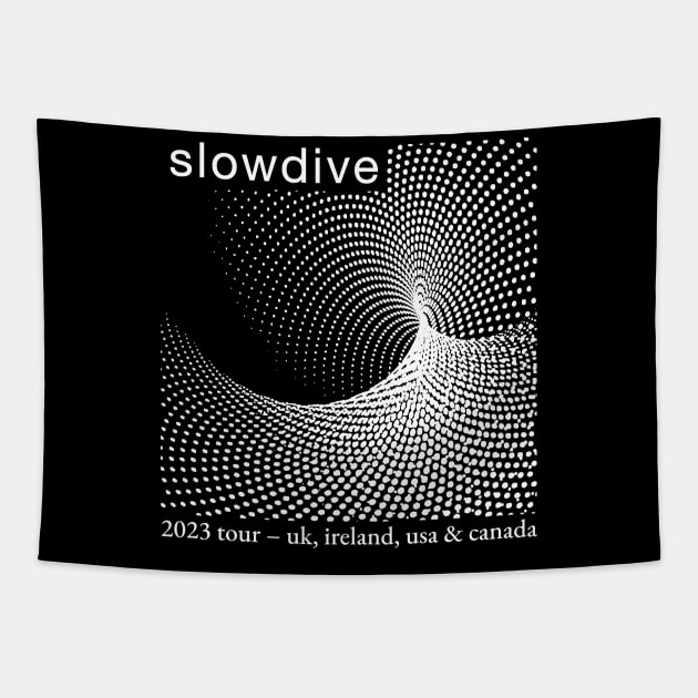 Slowdive Tour, UK, Ireland, US & Canada Tapestry by Moderate Rock