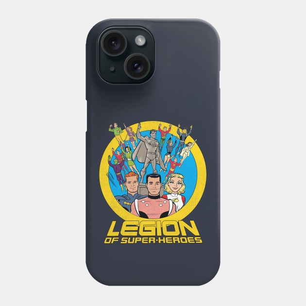 Legion of Super-Heroes Phone Case by tdilport